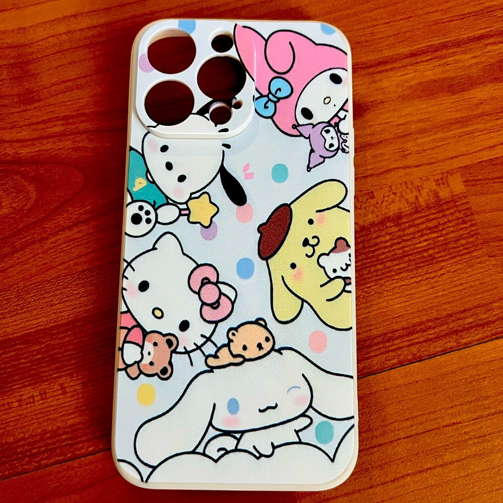 Sanrio multi print iPhone 14 Pro Max case